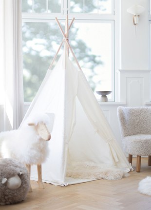 Signature Standing Sheep | Lille Naturhvid