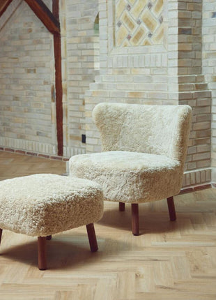 Emily fodskammel | Korthåret  Koksgrå