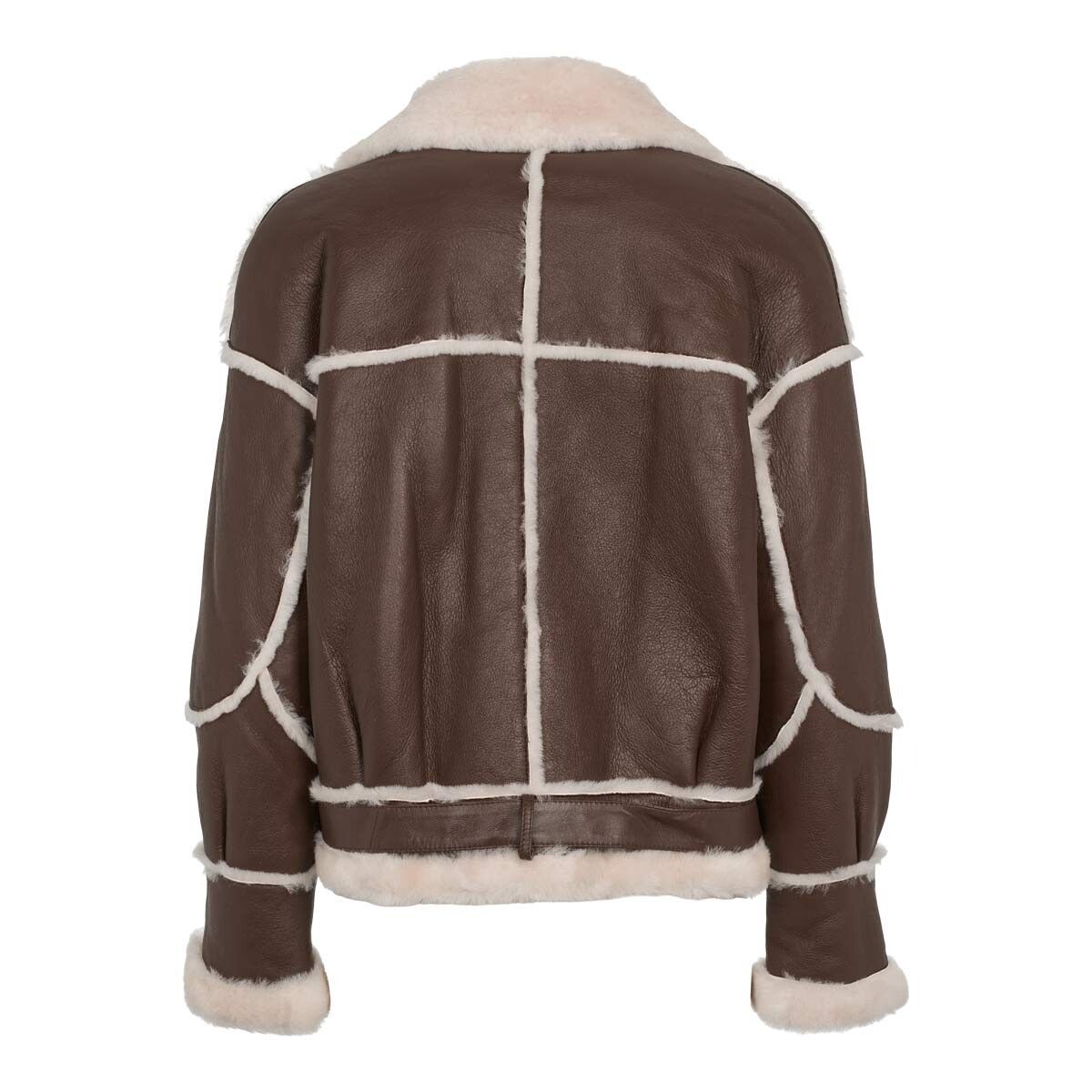 Nicole-jakke Choko/Beige