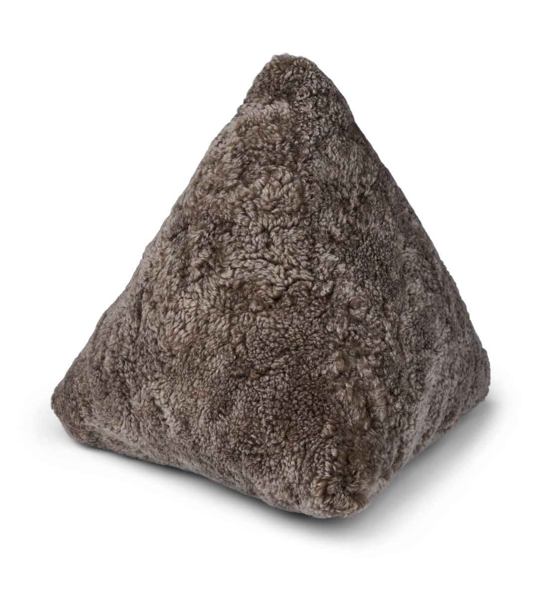 Hematite pude | Korthåret | New Zealand | 35x35x35 cm Cappuccino