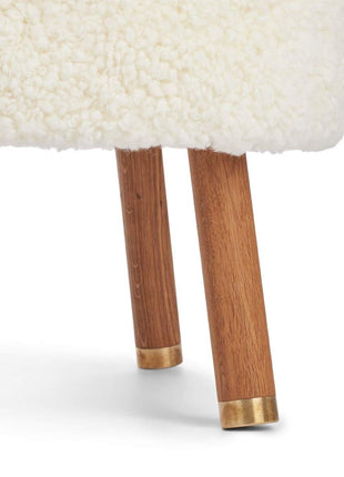 Emil lænestol | Korthåret Hvid