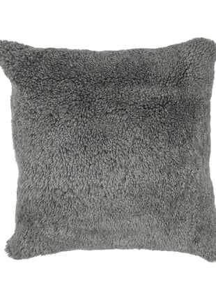 Lammeskindspude | Korthåret | New Zealand | 50x50 cm Scandinavia Lysegrå