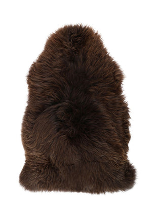 Lammeskind | Langhåret | Øko | 90x60 cm Naturbrun