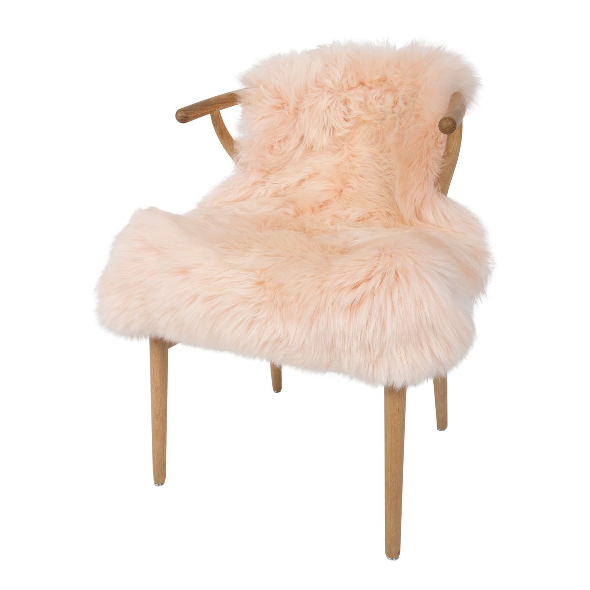 Lammeskind | Langhåret | 90+cm Fersken