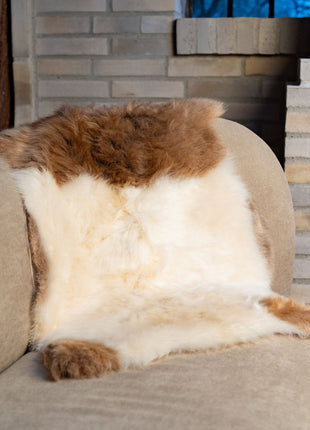 Lammeskind | Langhåret | 95x60 cm Mørkplettet