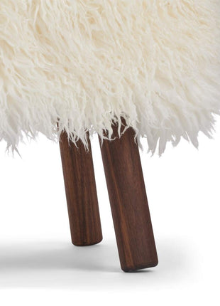 Emil fodskammel | Langhåret Hvid