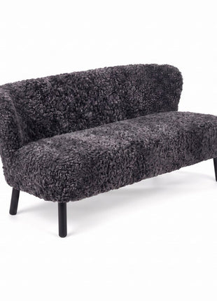 Emanuel 2-personers sofa | Designmøbel Antracitgrå