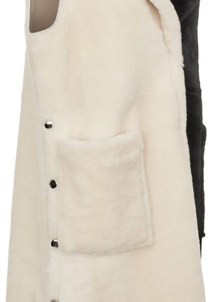Raelynn Vest Sort / Beige